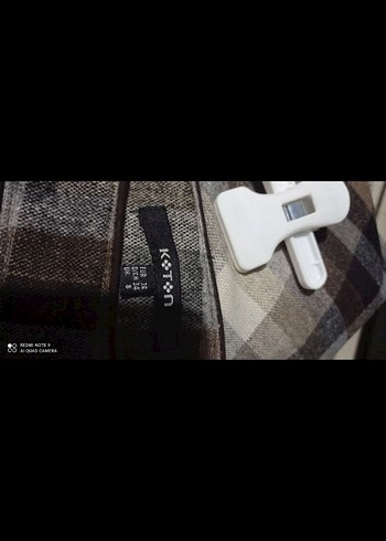 Kemer Detaylı Kadın Midi Kalem Etek - Görsel 3