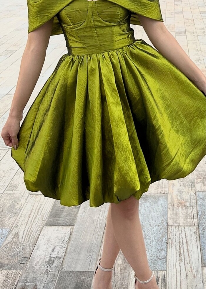 Parlak mini abiye - Görsel 3