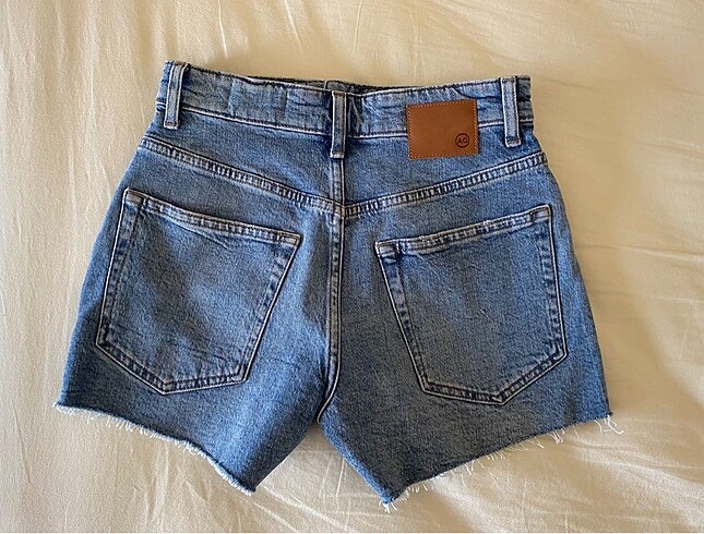 Diğer Kot şort high rise vintage fit