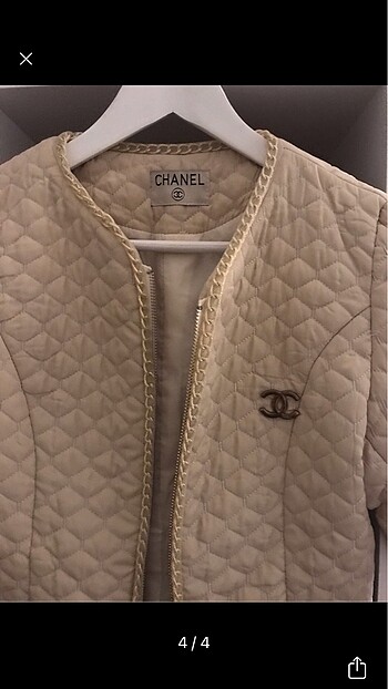 xs Beden camel Renk Chanel ceket