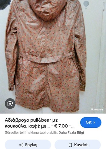 Zara bayan yağmurluk - Görsel 2