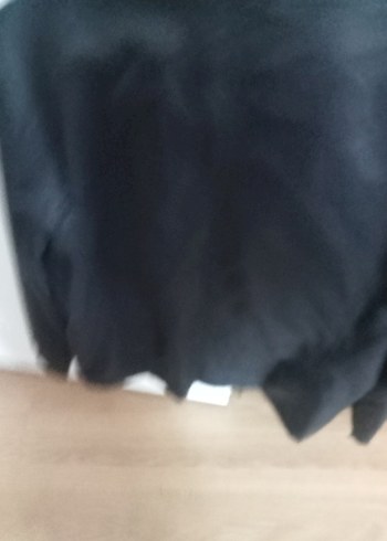 Erkek Siyah Fermuarlı Yağmurluk - Görsel 2