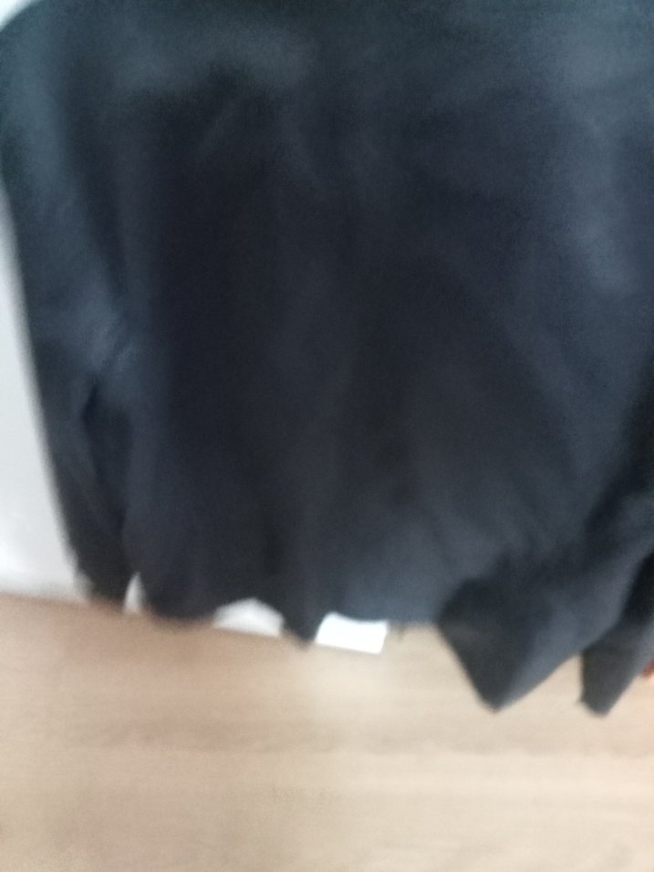 Erkek Siyah Fermuarlı Yağmurluk - Görsel 2