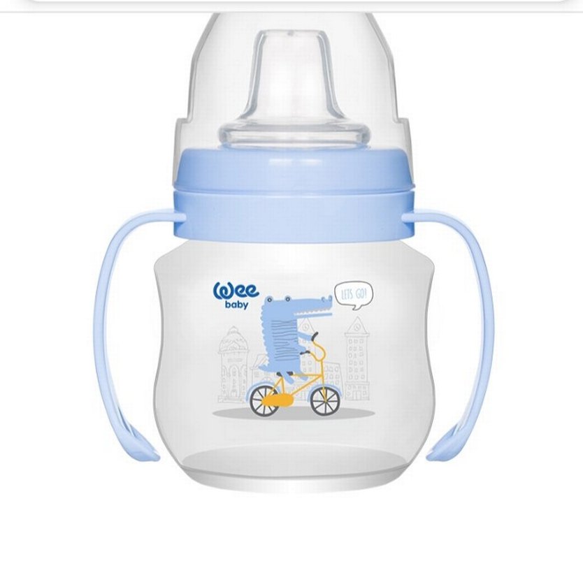 Büyük boy
 Antikolik Kulplu Mavi Biberon - Görsel 2