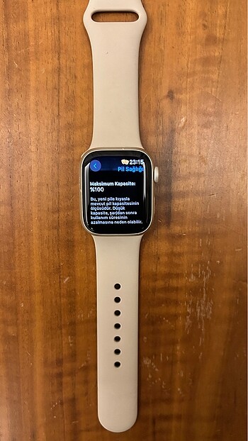 İlk sahibi bayan öğretmenden 12 ay garantili Apple Watch 9 41mm