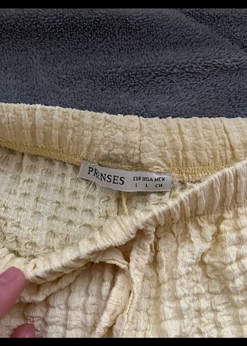 gofre kumaş Pantolon - Görsel 3