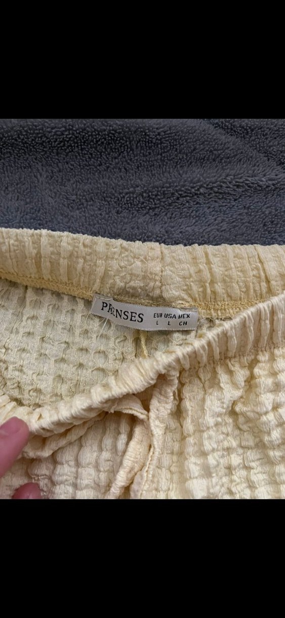 gofre kumaş Pantolon - Görsel 3