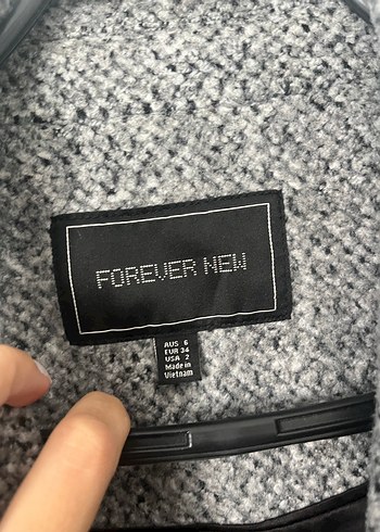 Diğer Gri Desenli Uzun Kaban Forover New