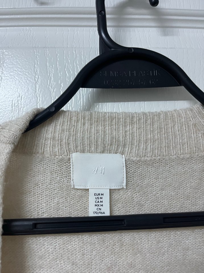 H&M Örgü Midi Boy Hırka - Görsel 2