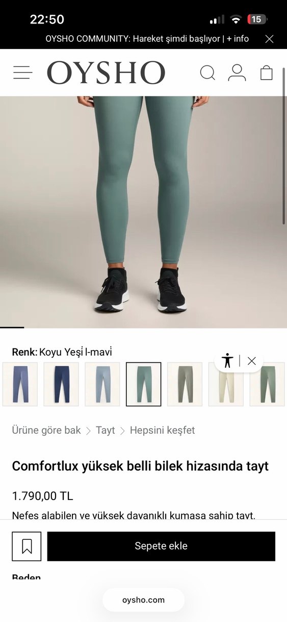 Oysho Comfortlux Tayt - Görsel 4