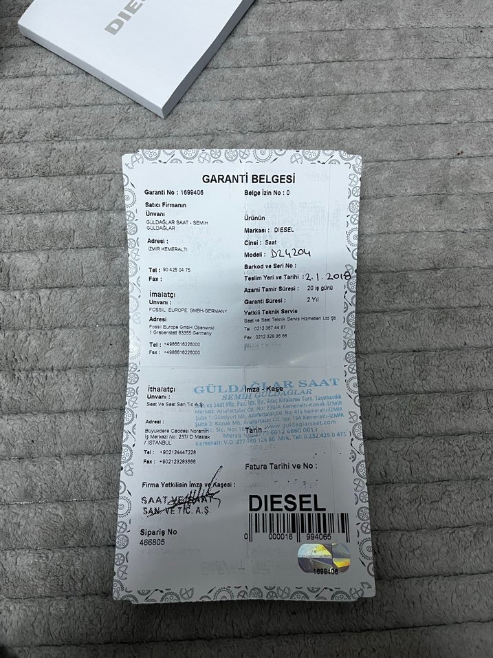 Kahverengi Erkek Kol Saati - Görsel 5