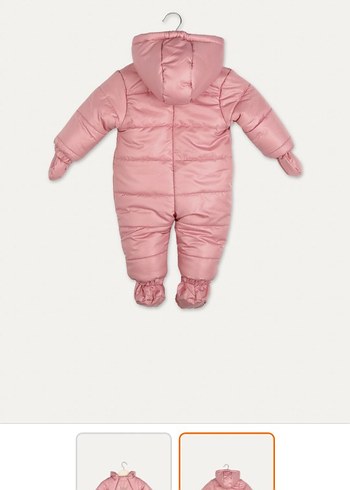 Diğer Sıfır Etiketli Pembe Bebek Kozmonot Tulum