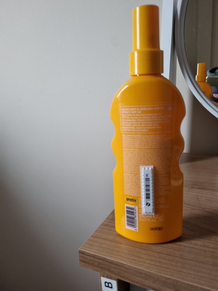 Benri SPF 50 Yüz ve Vücut Güneş Spreyi - Görsel 5