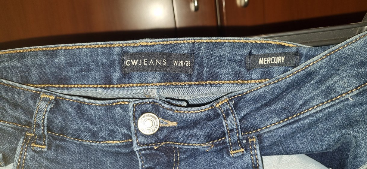 Kadın Mavi Regular Fit Midi Kot Pantolon - Görsel 5