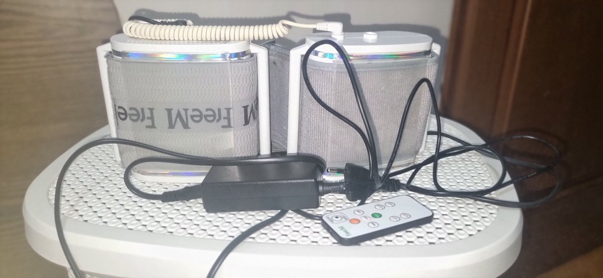 Free-M Çok Fonksiyonlu Masaj Kemeri Gri - Görsel 3