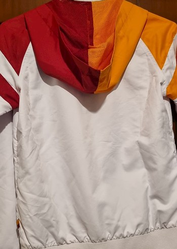 Galatasaray Baskılı Beyaz Yağmurluk S beden - Görsel 4