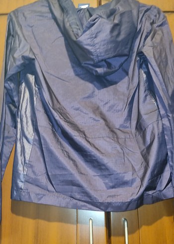 Gri Kadın Nike Fermuarlı Yağmurluk S beden - Görsel 5