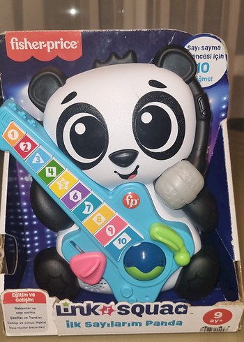 Fisher-Price İlk Sayılarım Panda Oyuncağı Sıfır - Görsel 2