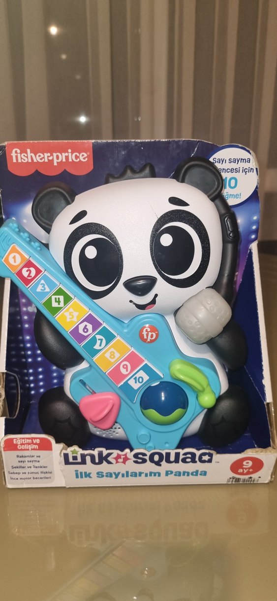 Fisher-Price İlk Sayılarım Panda Oyuncağı Sıfır - Görsel 2