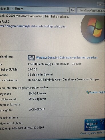  Beden Renk Hp ofis kasası