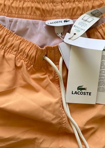 Erkek turuncu  Lacoste Orjinal  Şort Mayo - Görsel 2
