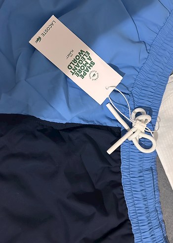 Lacoste orjinal Mavi Erkek Şort - Görsel 3