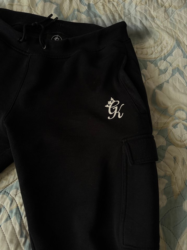 Erkek gym king Orjinal  kargo  Eşofman Altı - Görsel 2