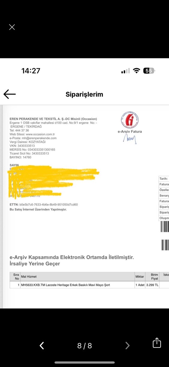 Lacoste orjinal Erkek  Mavi Mayo Şort - Görsel 3