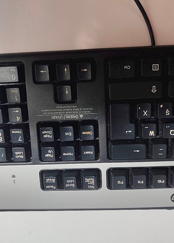 Kablolu Gri HP KU-0316 Klavye - Görsel 2