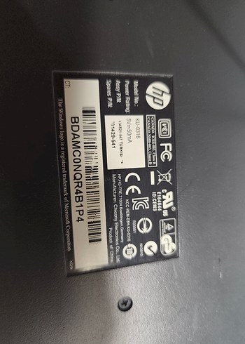 Kablolu Gri HP KU-0316 Klavye - Görsel 4