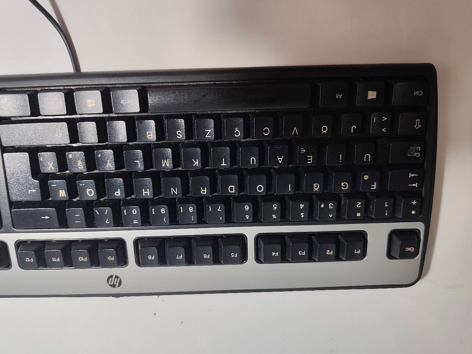 Kablolu Gri HP KU-0316 Klavye - Görsel 3