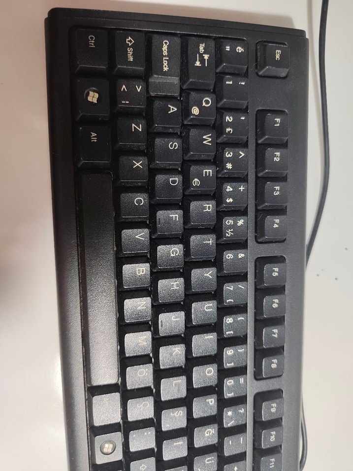 Kablolu Siyah a4tech  KM-720 Klavye - Görsel 2