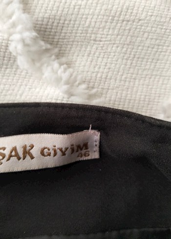 Drapeli Siyah Midi Kadın Etek - Görsel 4