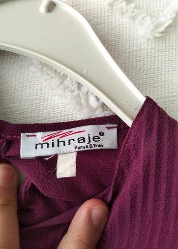 Bordo Pilili Hamile Bluz V Yaka - Görsel 4