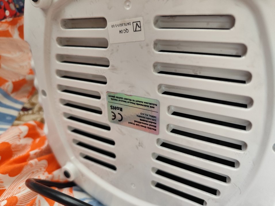 Riomi Airfryer - Görsel 5