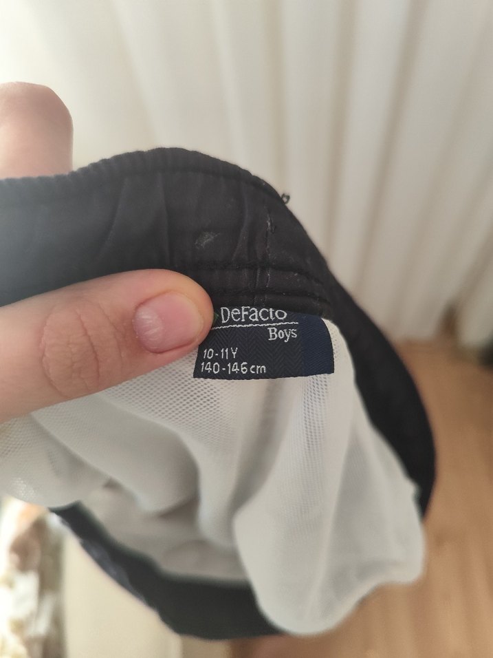 Mavi Baskılı Erkek Mayo Şort - Görsel 5