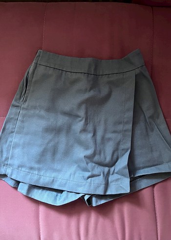 Bebe mavisi Mini Kot Etek
