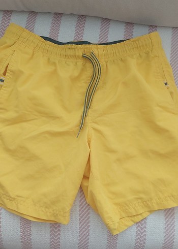 Parlak Sarı Erkek Mayo Şortu - Görsel 3