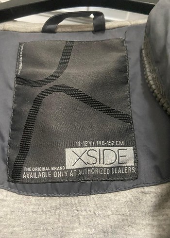 XSIDE Gri Erkek Street Wear Yağmurluk