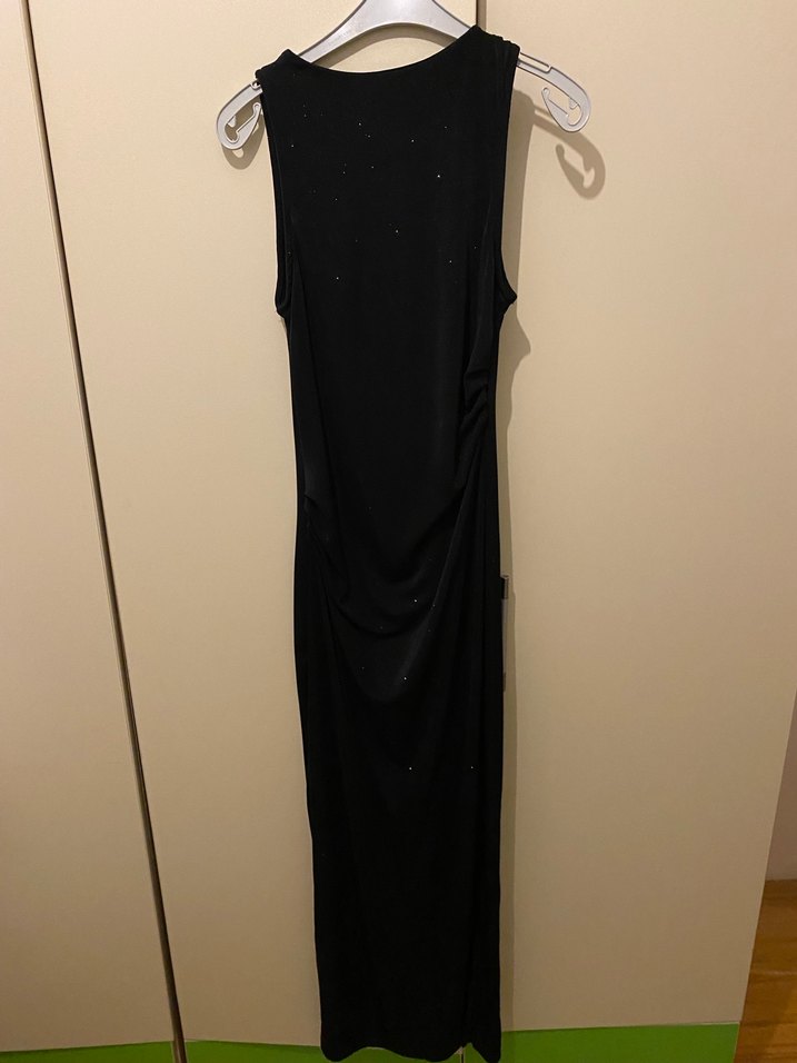 Addax Siyah Parlak V Yakalı Hamile Bluz - Görsel 3