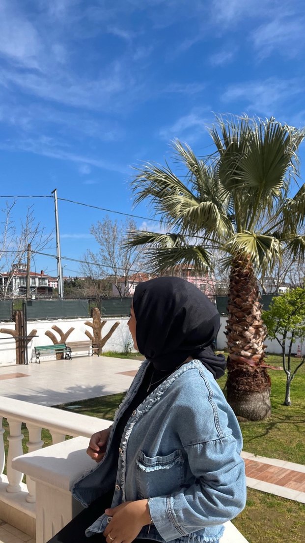 Kot Rahat Kesim Kadın Denim Ceket ve etek takım - Görsel 2