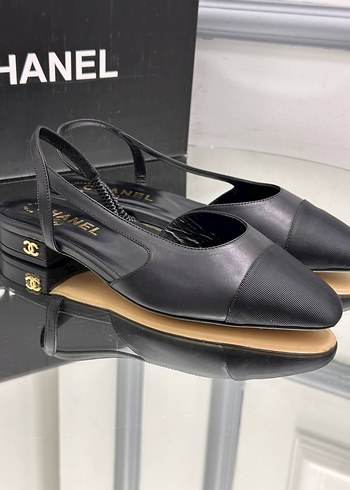Chanel Chanel Siyah Babet