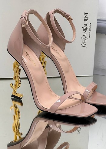 38 Beden Yves Saint Laurent Nude Rugan Stiletto Topuklu