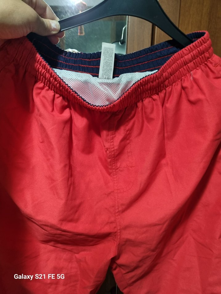 Kırmızı Erkek Midi Yüzme Şortu - Görsel 3