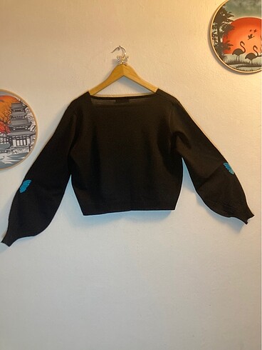 Kelebekli Hırka - Görsel 2