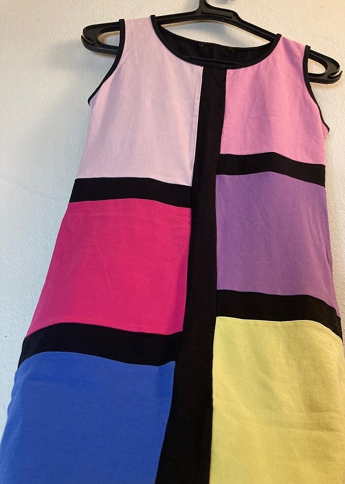 Retro mini elbise - Görsel 3