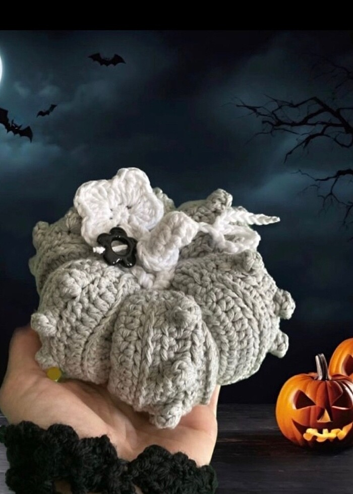 Gotik Bal kabağı seti Helloween - Görsel 4