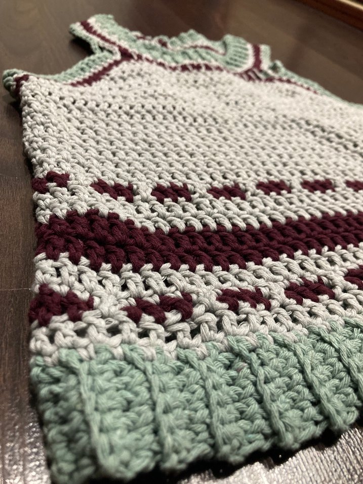 Bordo ve Mint Crop  Süveter - Görsel 4