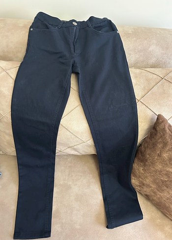 Çocuk Lacivert Denim Rahat Pantolon