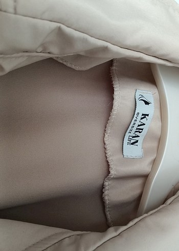 Bej Uzun Kadın Trençkot - Görsel 2